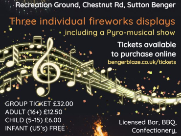 Benger Blaze Fireworks Displays